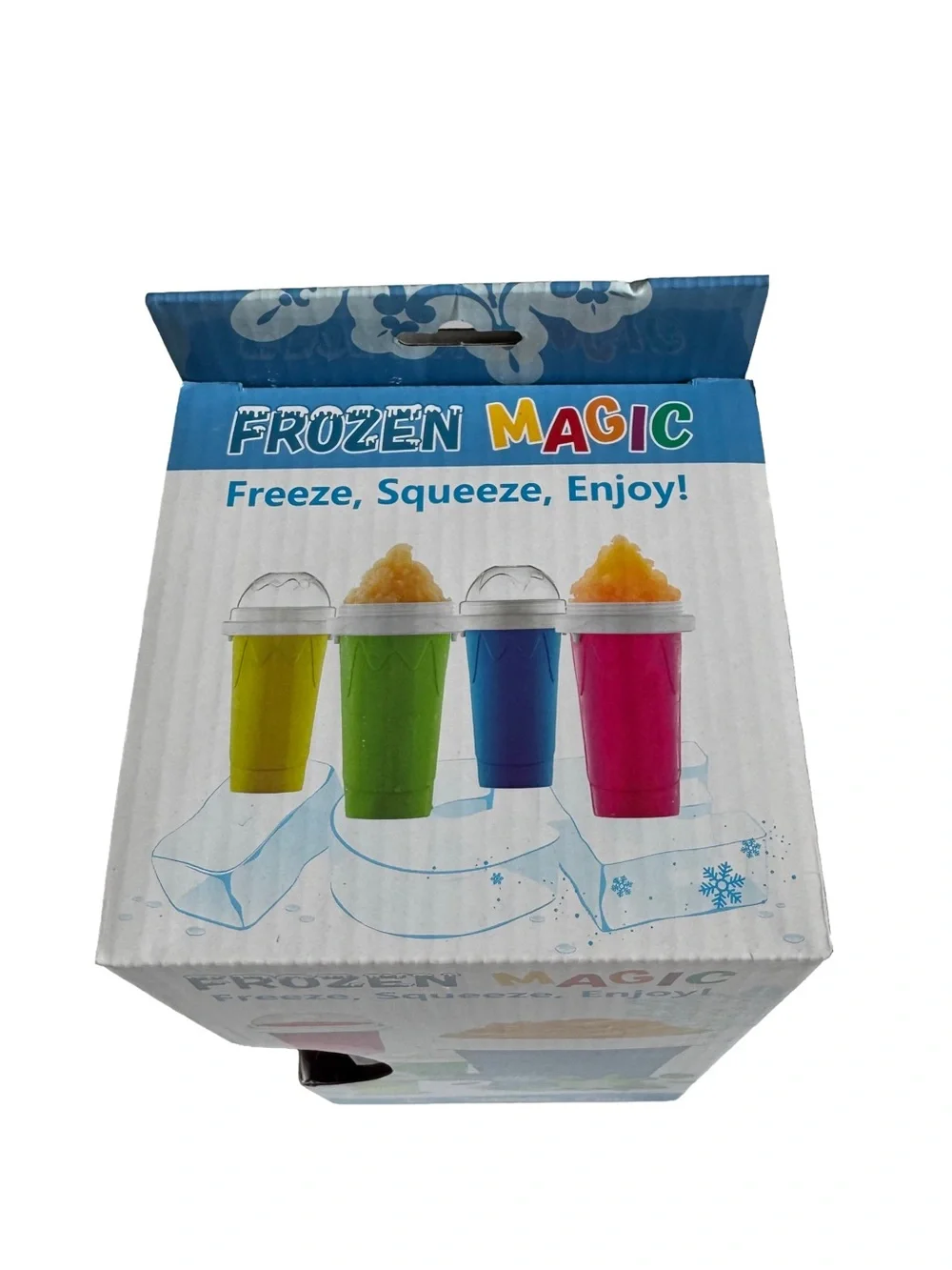 Frozen Magic Pink Squeeze Cup